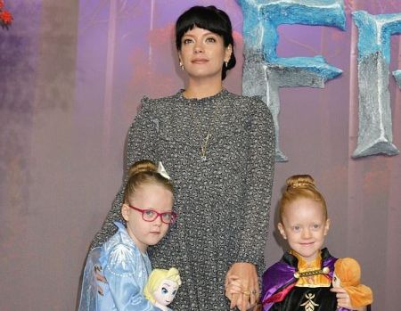 Lily and her former husband has two daughters.